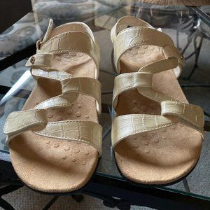 Vionic Paros Backstrap Sandals Pearl Open Toe